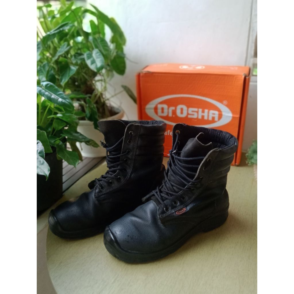 SEPATU PDL BOOT DR.OSHA SECURITY SAFETY SIZE 43