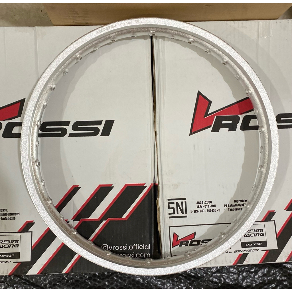 ALLOY ALOY V ROSSI SILVER RING 17 140 x 17