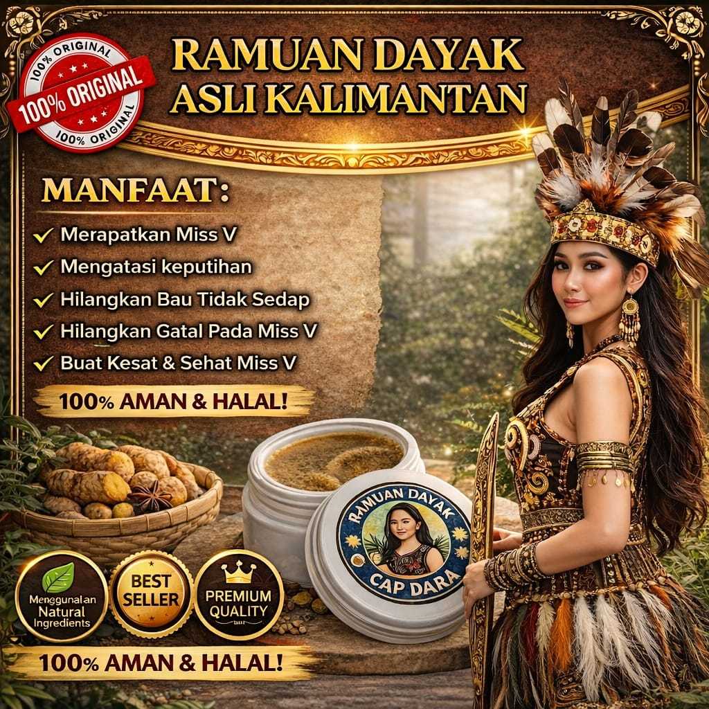 RAMUAN DAYAK KALIMANTAN 100% ASLI "T"