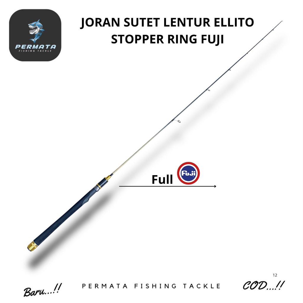 JORAN SUTET LENTUR ELLITO STOPPER RING FULL FUJI PERMATA