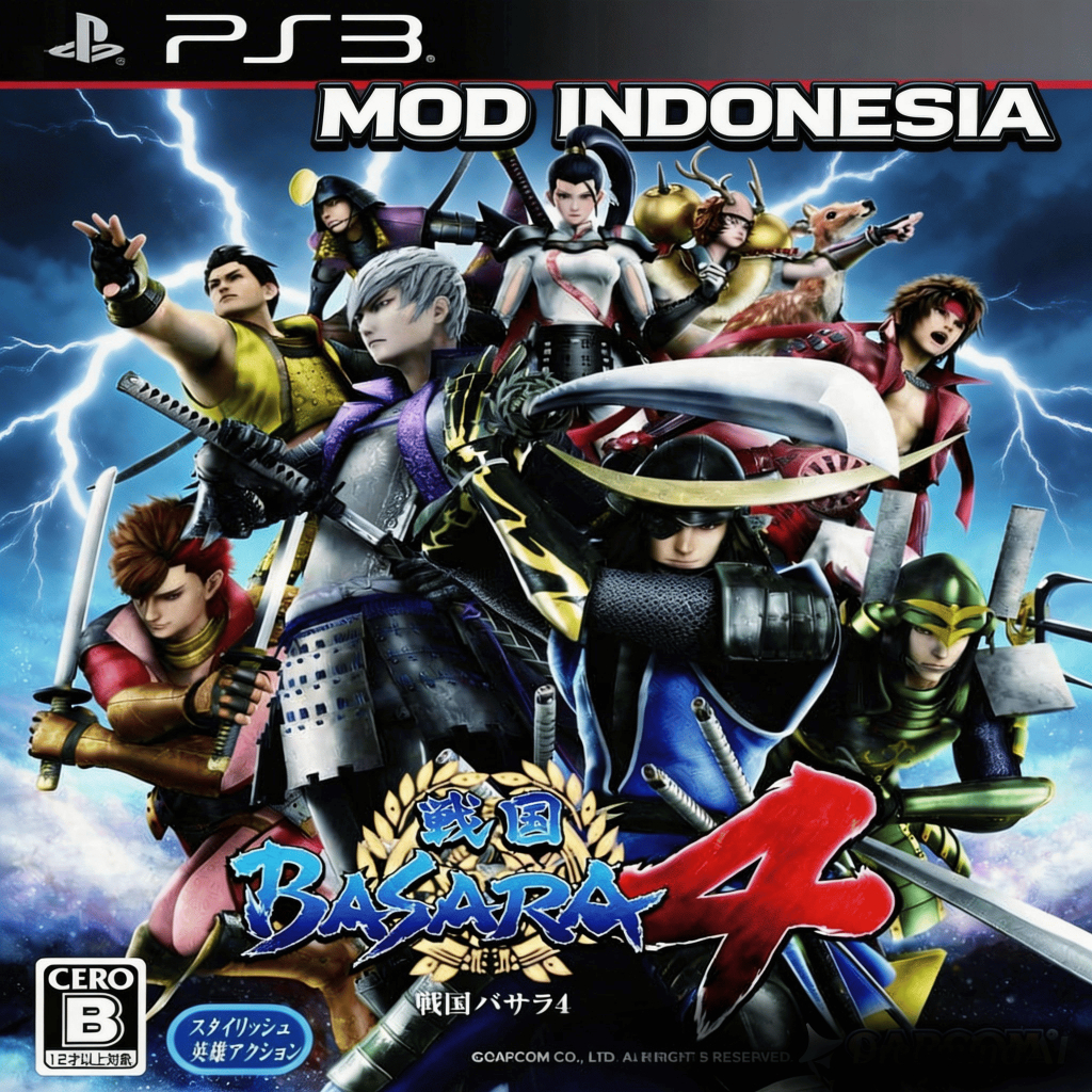 ( TERBARU ) VIA LINK BASARA 4 SUMERAGI INDONESIA & FULL CHARACTER - GAME PS3 CFW HFW HEN PKG FILE