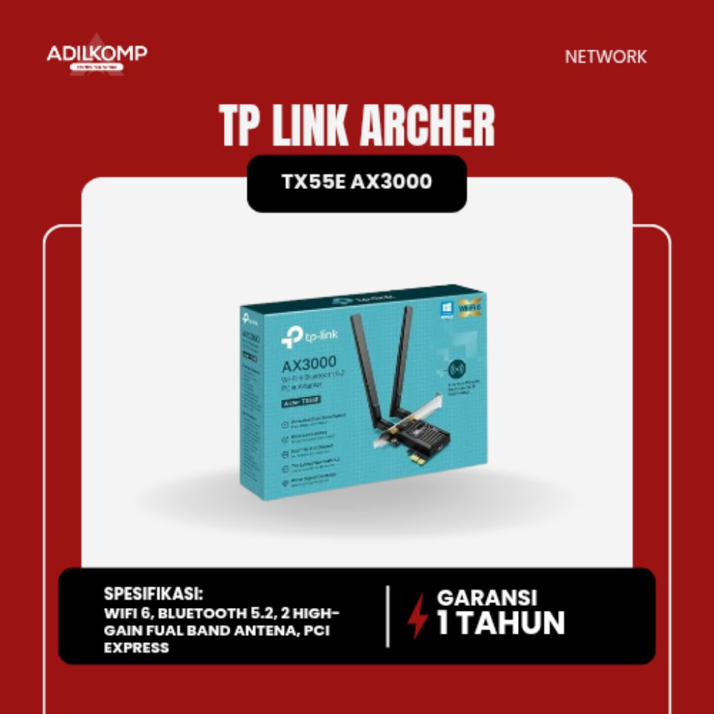 TP LINK ARCHER TX55E AX3000