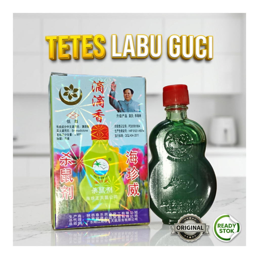 RACUN TIKUS CAIR 2M LABU BIOLA DOSIS 0,99 DOSIS TINGGI/ RACUN TIKUS 2M LABU BIOLA