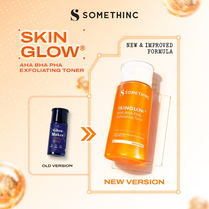SOMETHINC Glow Maker AHA BHA PHA Clarifying Treatment Toner/Exfoliasi (REVAMP)=SKINGLOW AHA BHA PHA 