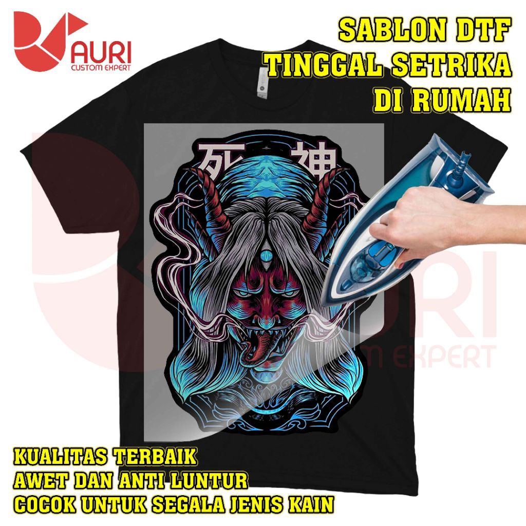 Cetak Sablon Dtf Kaos Uk A6 Premium | Sablon Kaos ukuran A6 / cetak kaos sablon