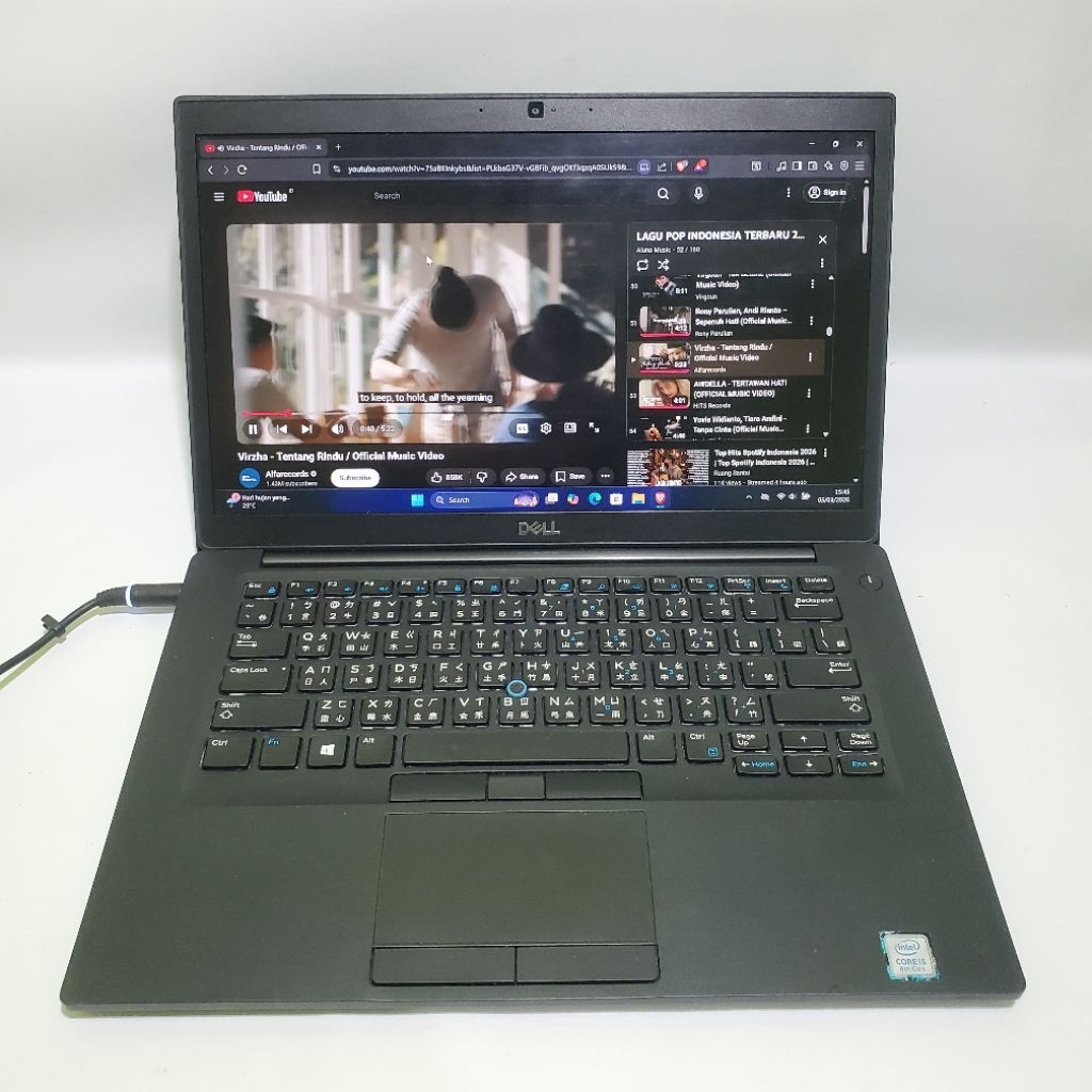 Laptop Dell latitude 7490 i5 gen 8cpus Ram 8GB SSD 256GB