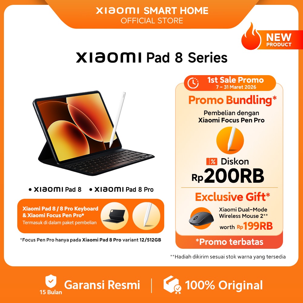 Xiaomi Pad 8 Series | Xiaomi Pad 8 Pro (8/256GB) (12/512GB) | Xiaomi Pad 8 (8/256GB) | Pengalaman pr