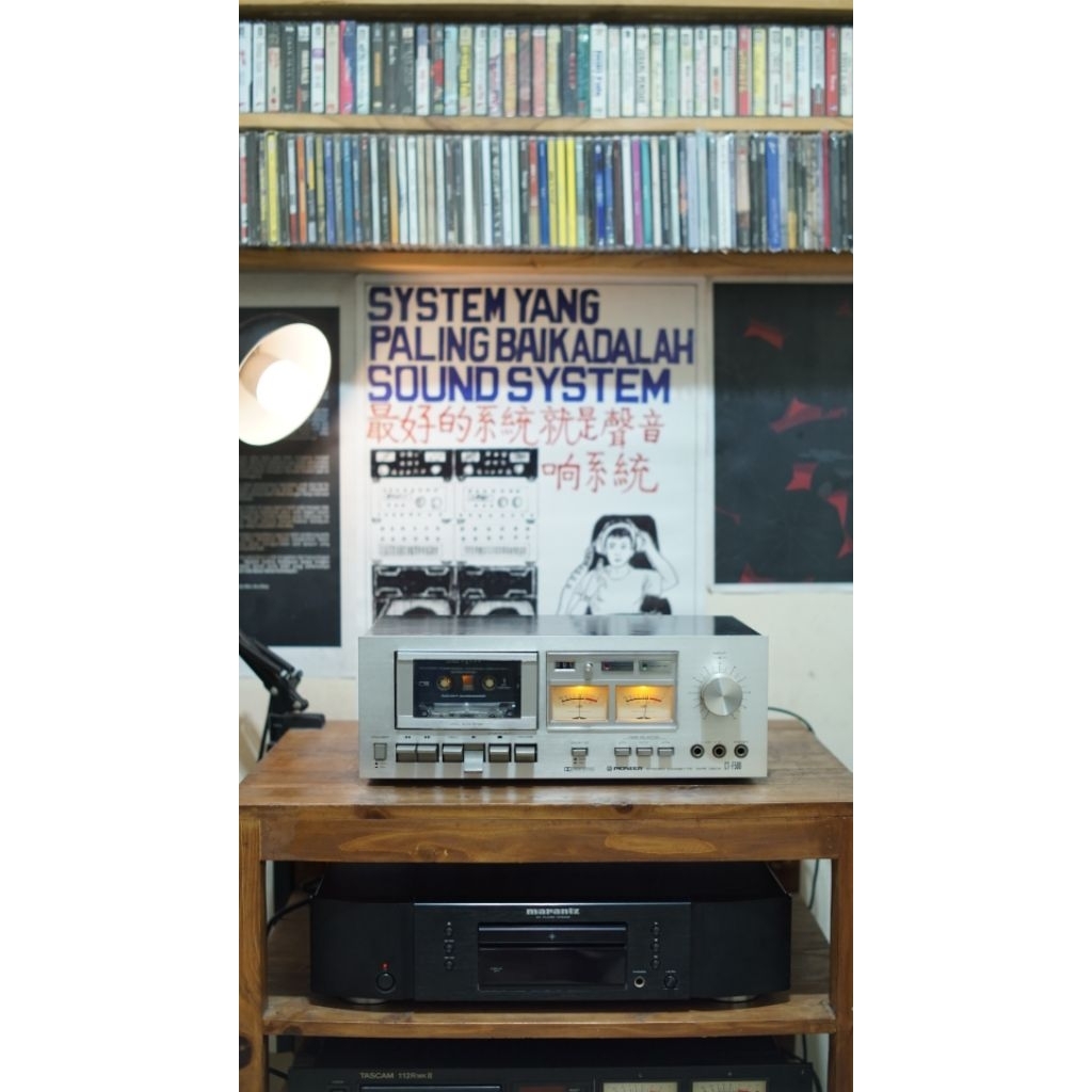 TAPE DECK PIONEER CTF 500  (STEREO CASSETTE DECK)