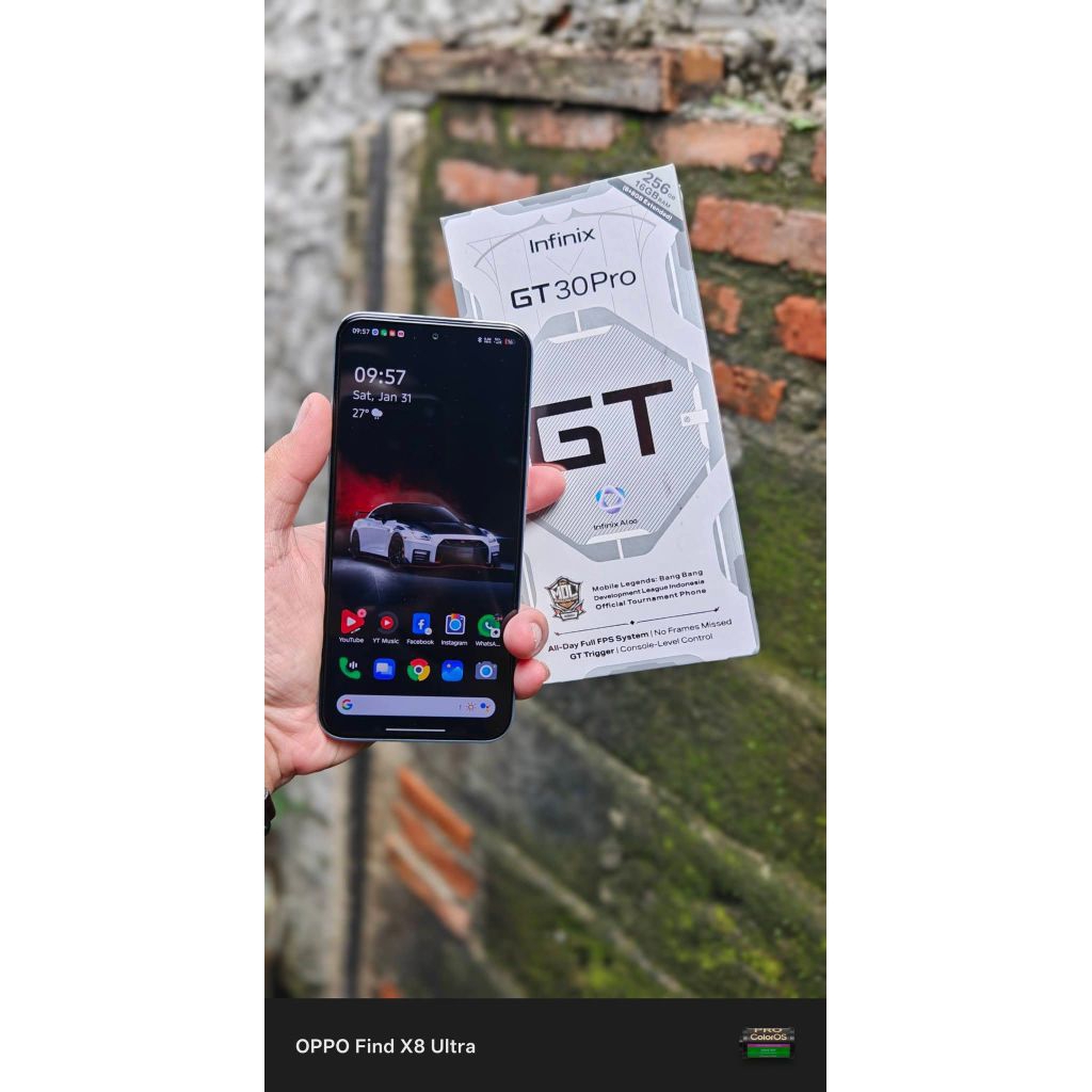 INFINIX GT 30 PRO 5g SECOND ORI | RAM 8 /256 GB