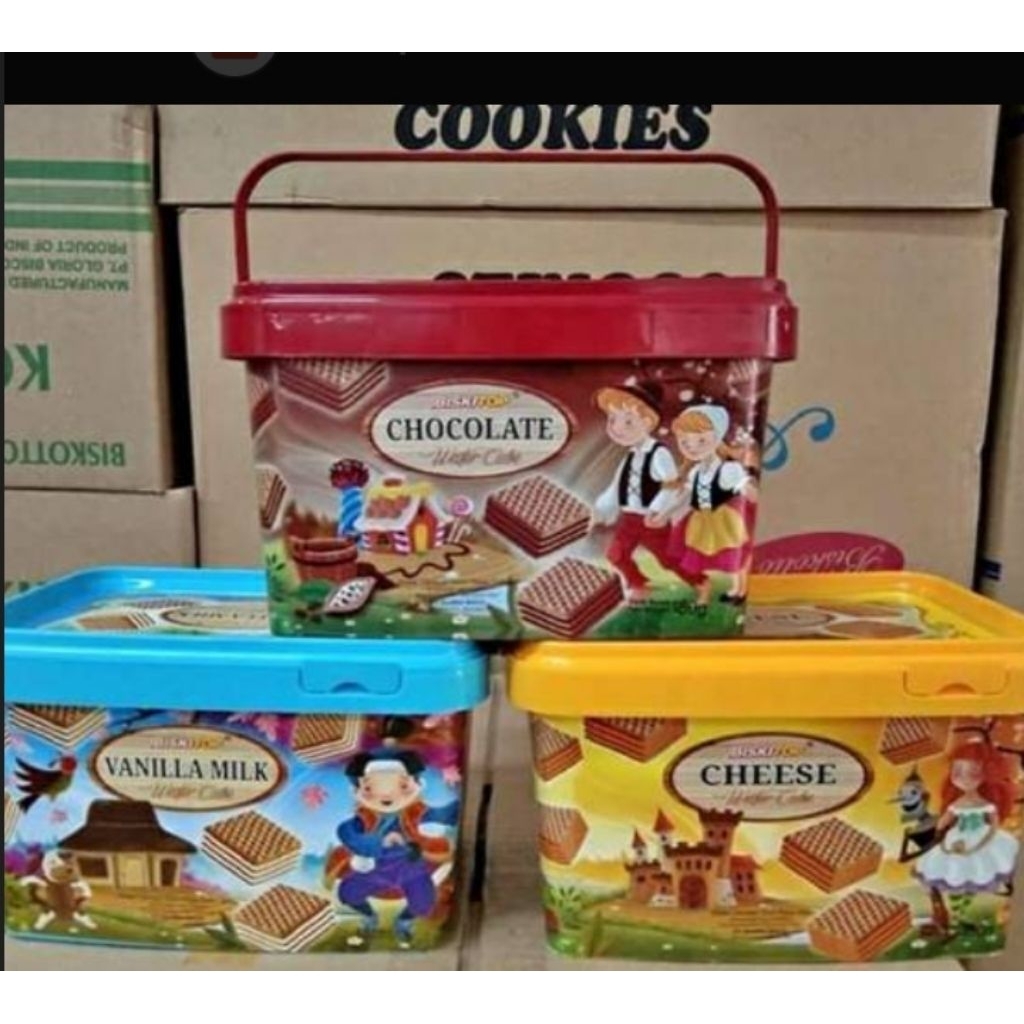 Biskitop Wafer Cube 180gr - Obral Kalengan Lebaran|Promo OBRAL TEBUS MURAH