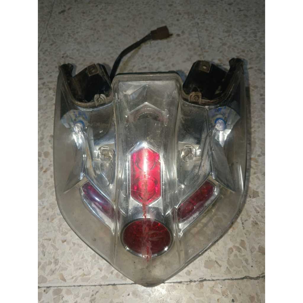 Reflektor Stoplamp Yamaha Jupiter Z Robot ( mika ada baret ) Ori Copotan