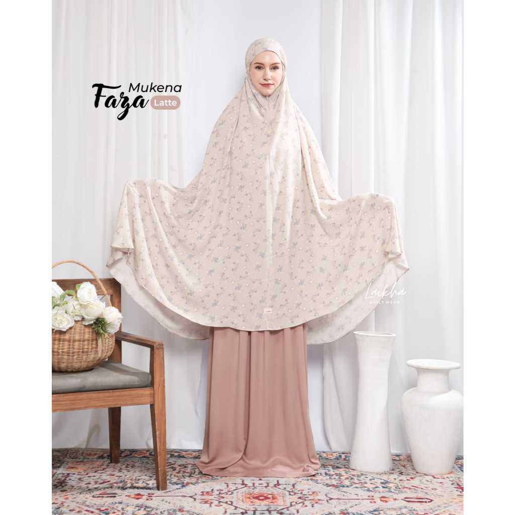Faza Mukena Latte Prayer Set 2in1 by Laikha