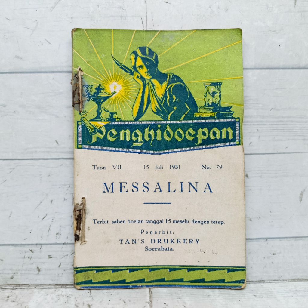 Majalah Sastra lama Penghidoepan Tinghoa/Melayu edisi 15 Juli 1931 No. 79