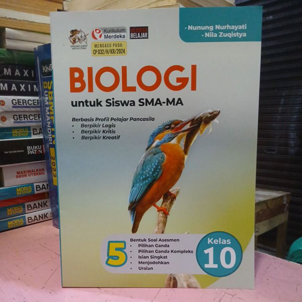 BUKU BIOLOGI SMA/MA KELAS 10 KURIKULUM MERDEKA