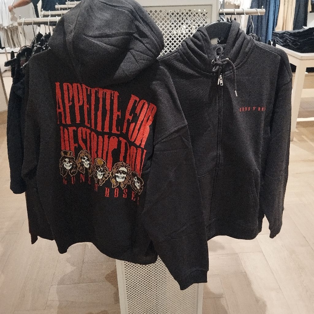 Hoodie H&M Man GUNS N ROSES JASTIP
