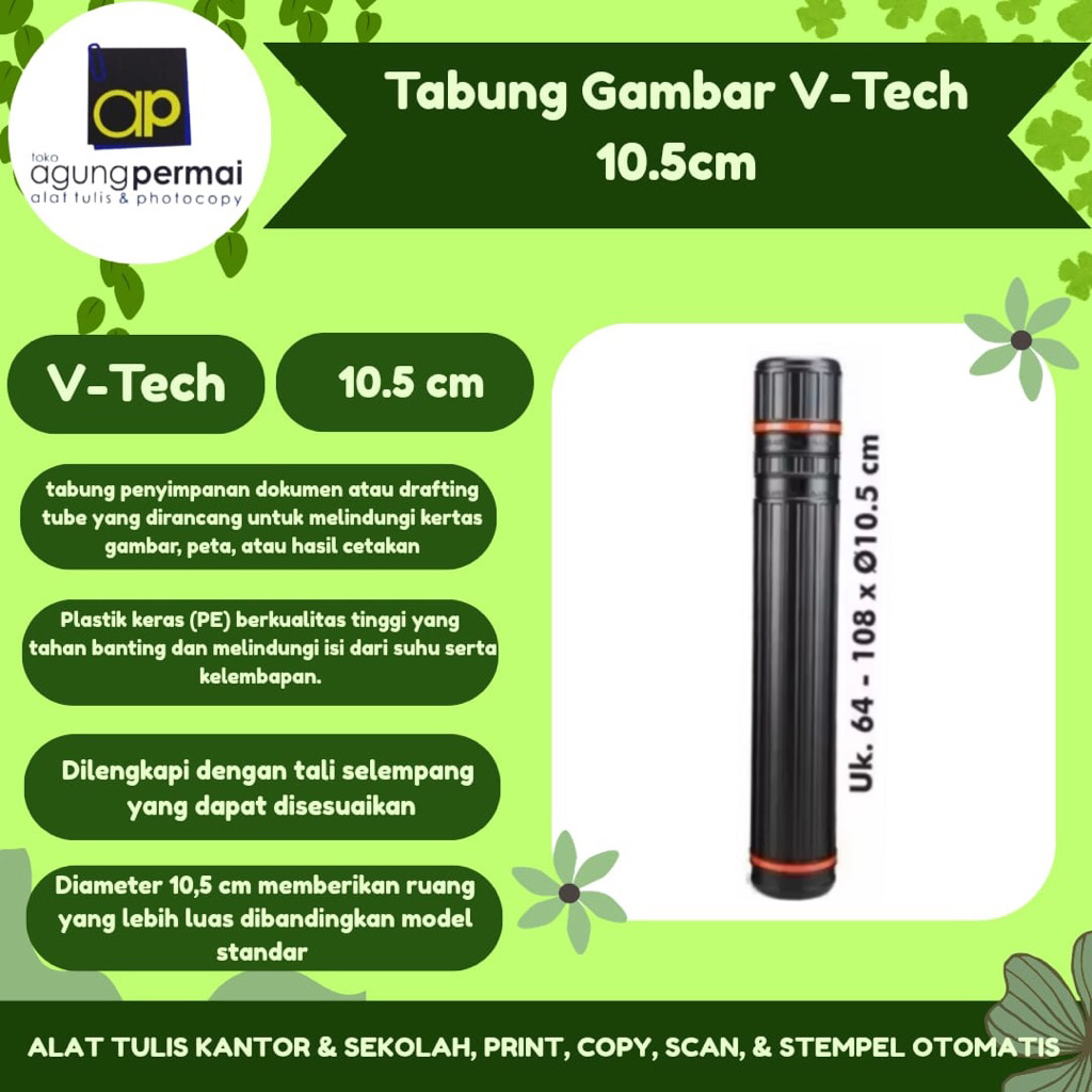 Tabung Gambar V-Tech 10.5cm
