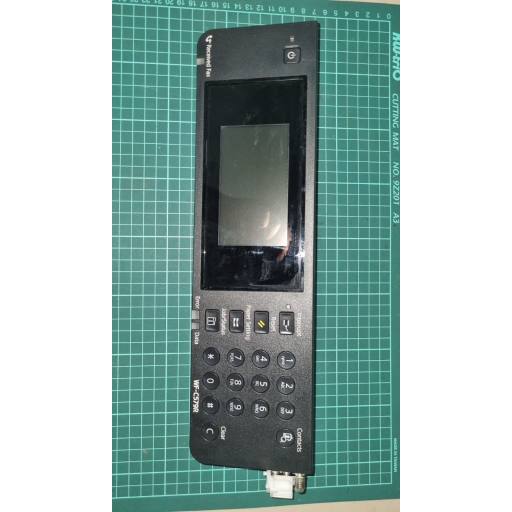 Panel Printer Epson WF-C579R Tombol panel Epson WF C579R