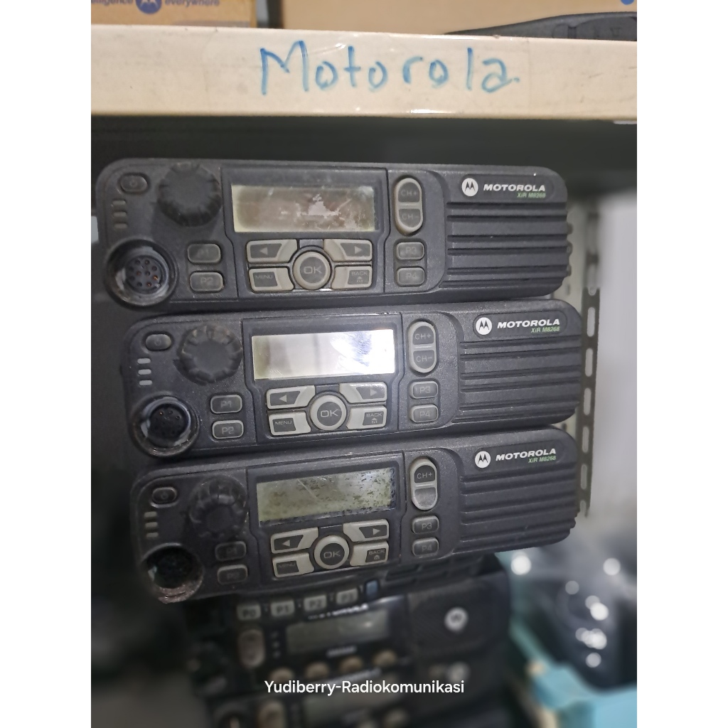 Rig Motorola Xir M8268 Frekuensi 800 Mhz Trunking MOTOROLA XIR8268 MULUS  DIGITAL DAN ANALOG