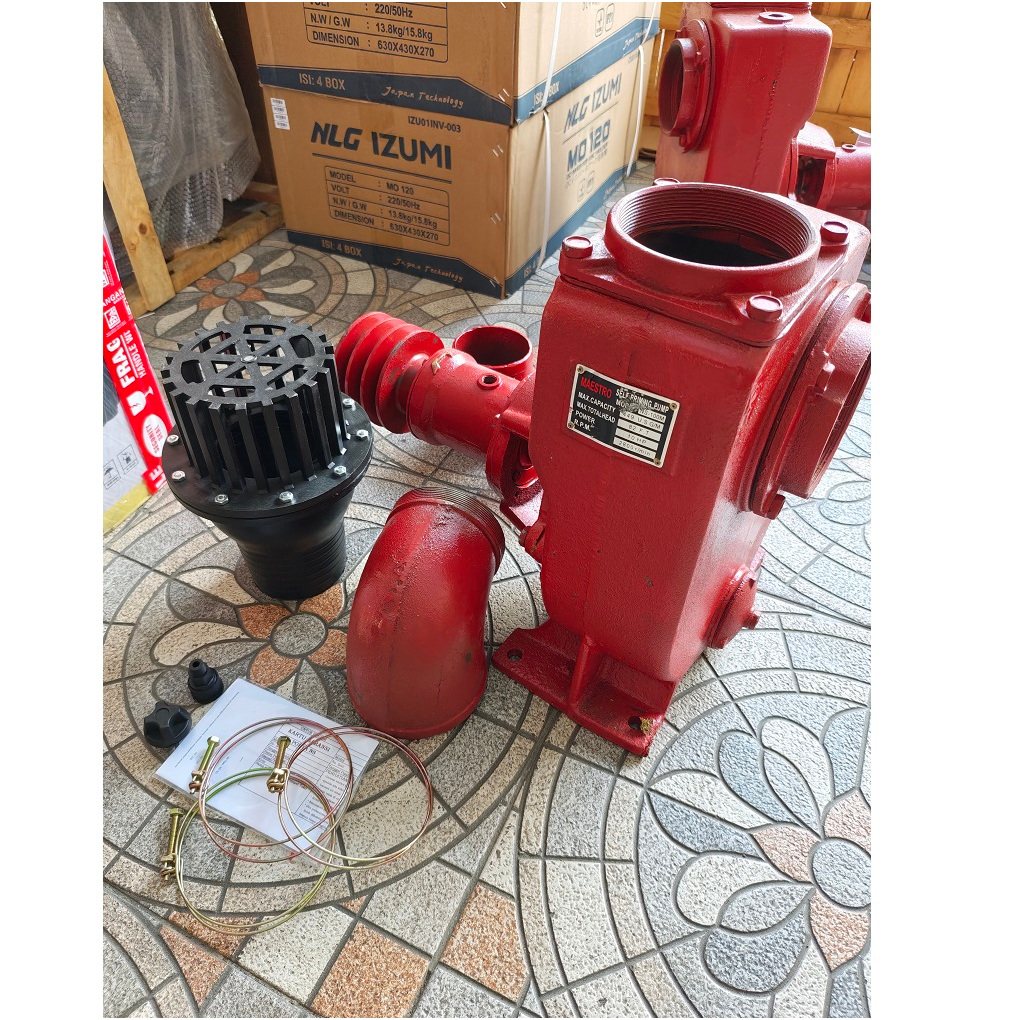 Maestro / Matrix POMPA IRIGASI Water Seal NS PUMP NS-100 4inch SELF PRIMING PUMP