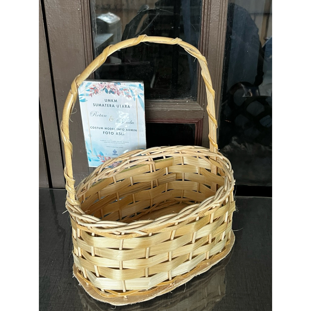 Keranjang parcel Lebaran oval / parcel Lebaran / keranjang Lebaran / parcel Imlek