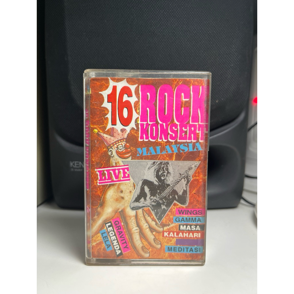 Kaset Pita ROCK KONSER MALAYSIA (LIVE)