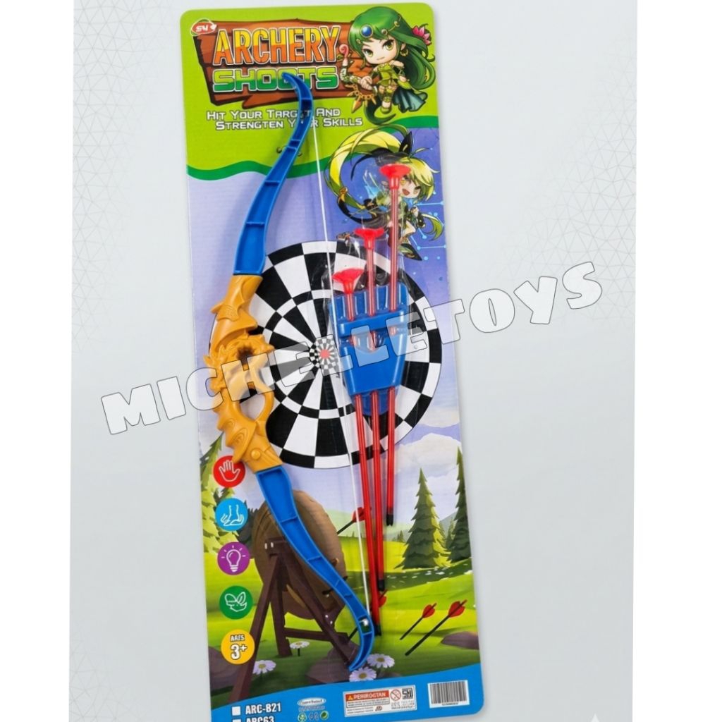 Mainan Baru Panah Archery Mainan Archery set Busur Panah Mainan Anak anak