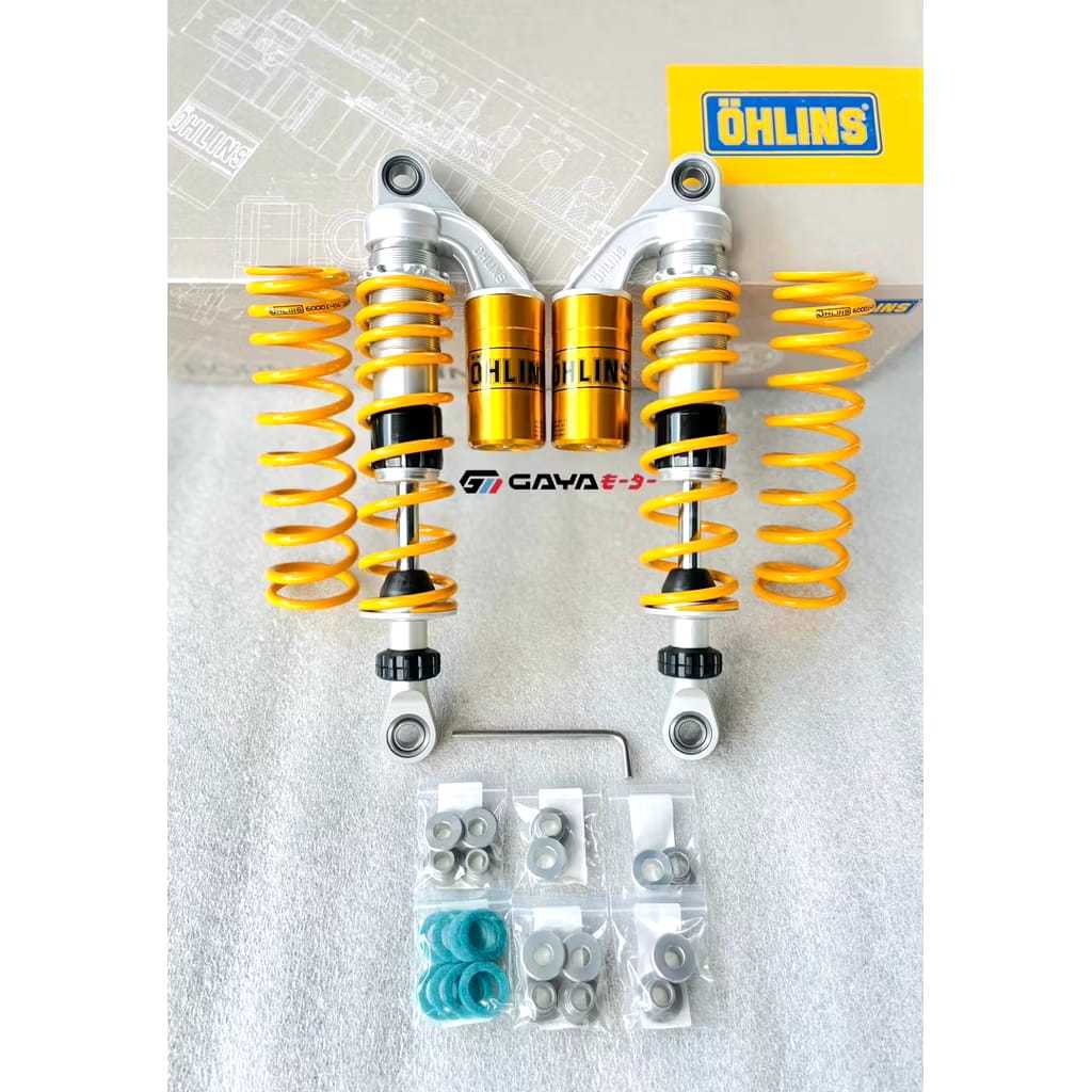 Shock Ohlins Ho 647 Ho647 Honda Wave 125I Yamaha Rx-King Kawasaki W75 Original