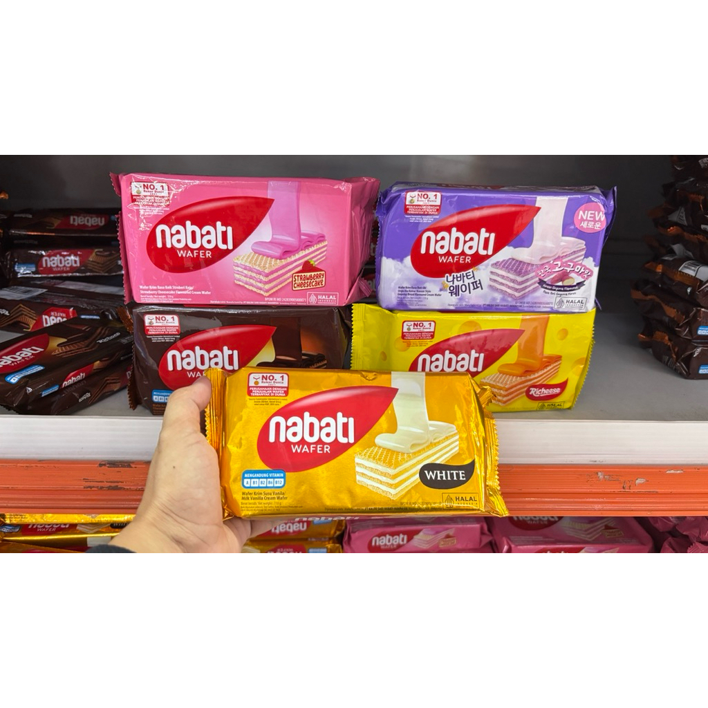 ( 1 Dus / 5000an ) Nabati Wafer Nabati 5000 ukuran 110gr 1 karton isi 24pcs