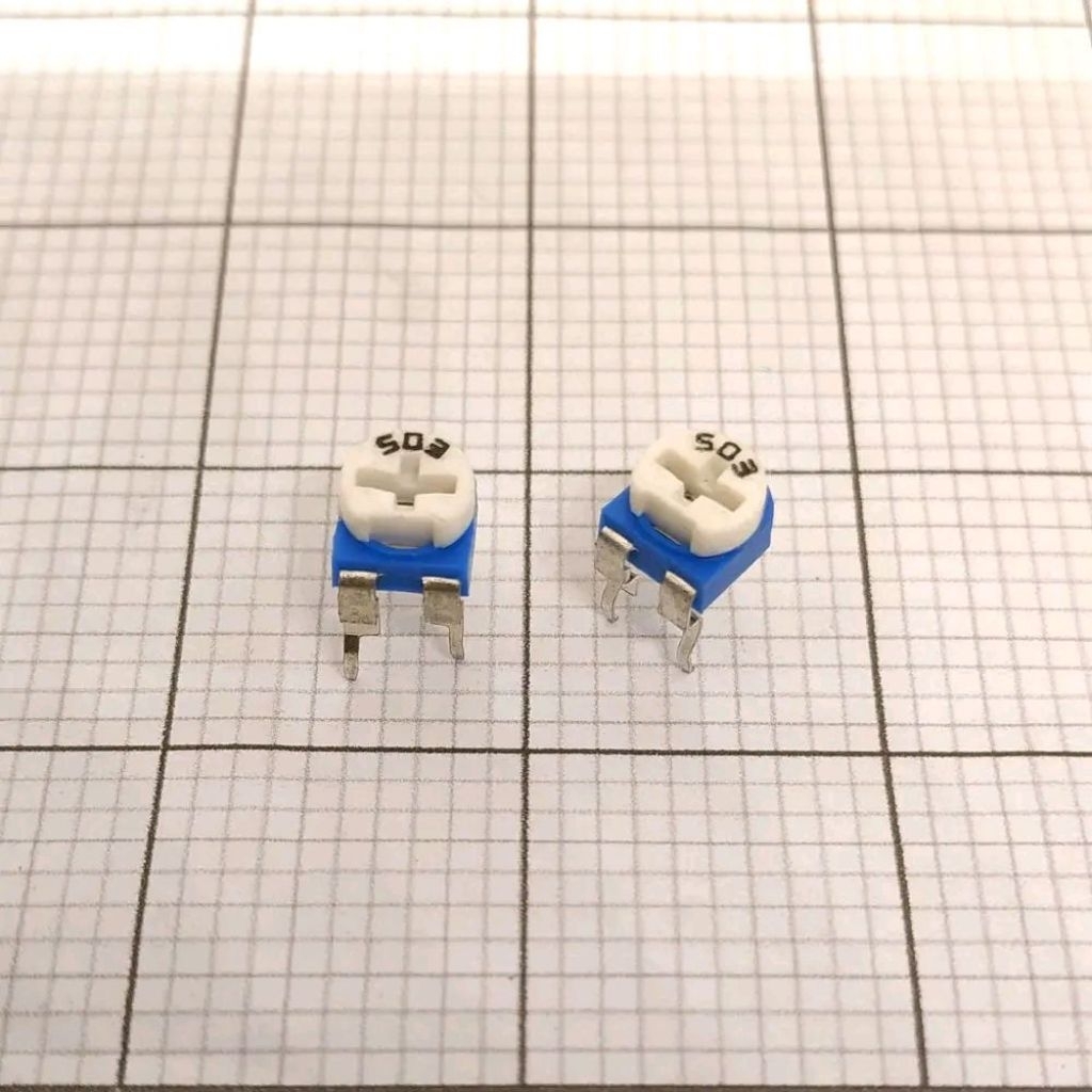 VR 50K Biru / VR50K Blue / VR Trimpot 50K Potensio / VR 503 Variable Resistor Potensiometer / VR50K 