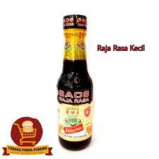 [METTA] pekanbaru/150 ml Saus Kecap Saos Raja Rasa Kecil, Saus Kecap Asli, Botol Kaca, Warna Hitam