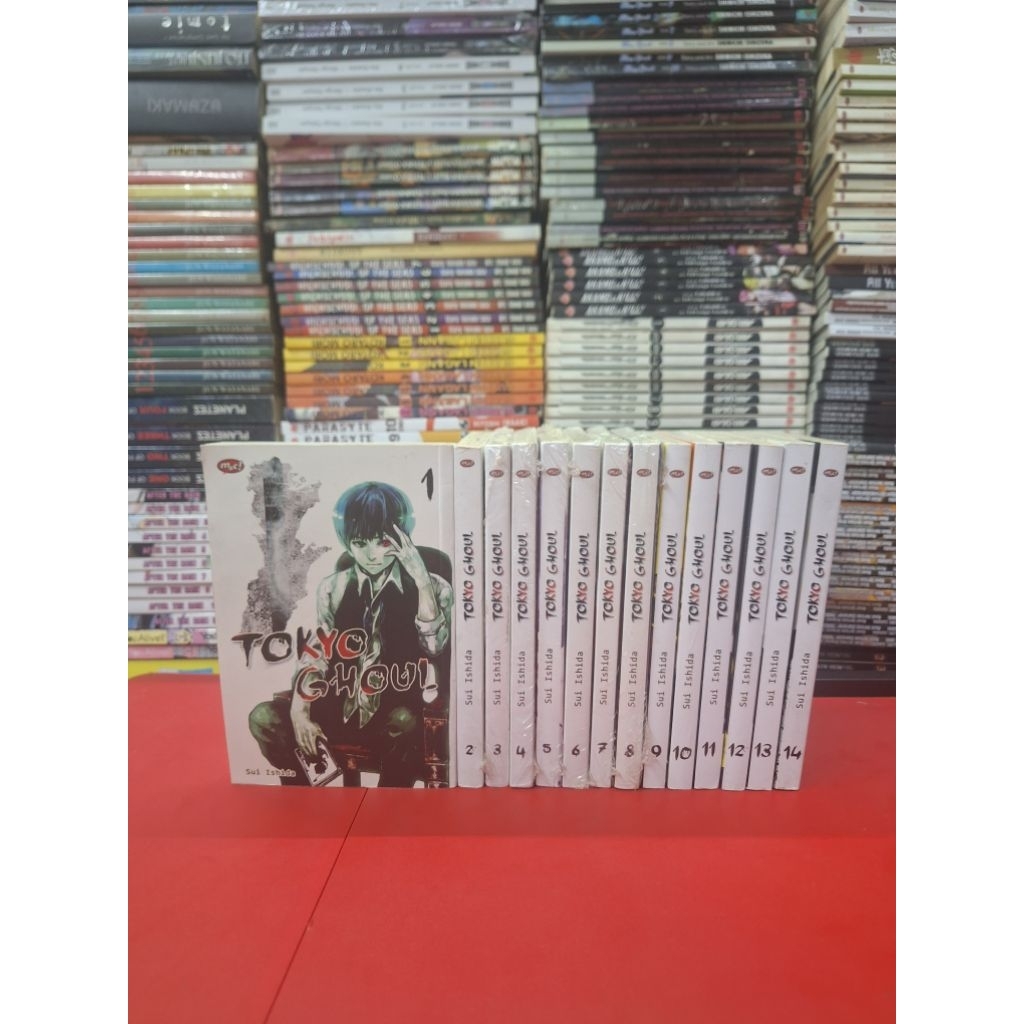 Komik Tokyo Ghoul Vol Set Kolpri Segel 1 2 3 4 5 6 7 8 9 10 11 12 13 14