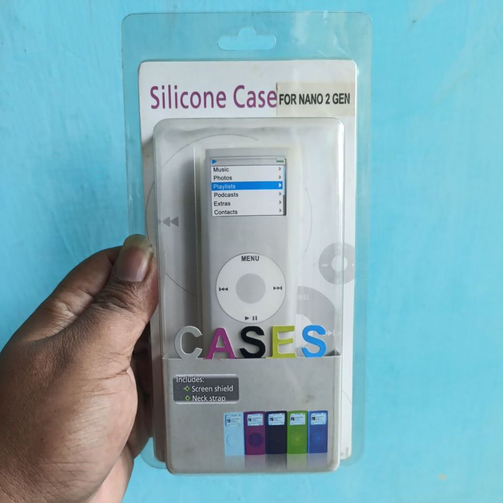 SILICON  CASE IPOD NANO GEN 2 barang baru stock lama