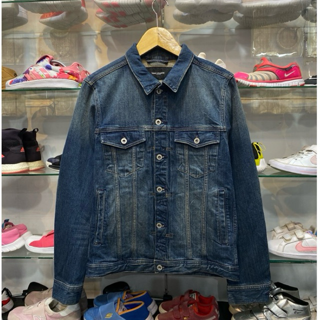 NANO.UNIVERSE TRUCKER JACKET DENIM