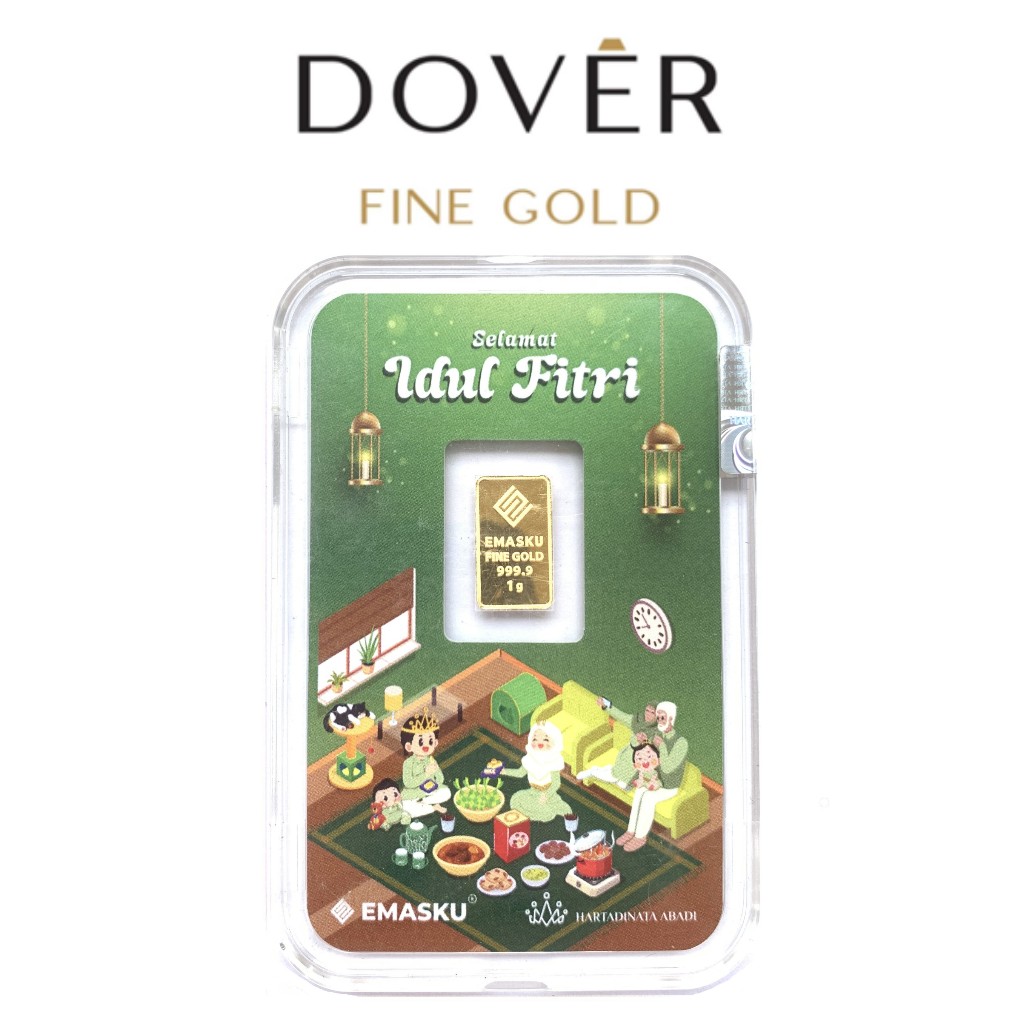 Logam Mulia Emas Emasku Hartadinata Abadi 1 gram Press