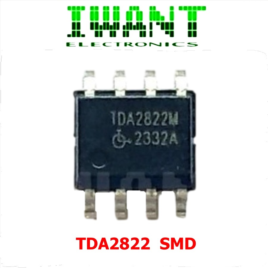 TDA2822M SMD IC TDA2822  SMD 8PIN IC TDA 2822 SMD IC TDA2822 M SOP-8PIN