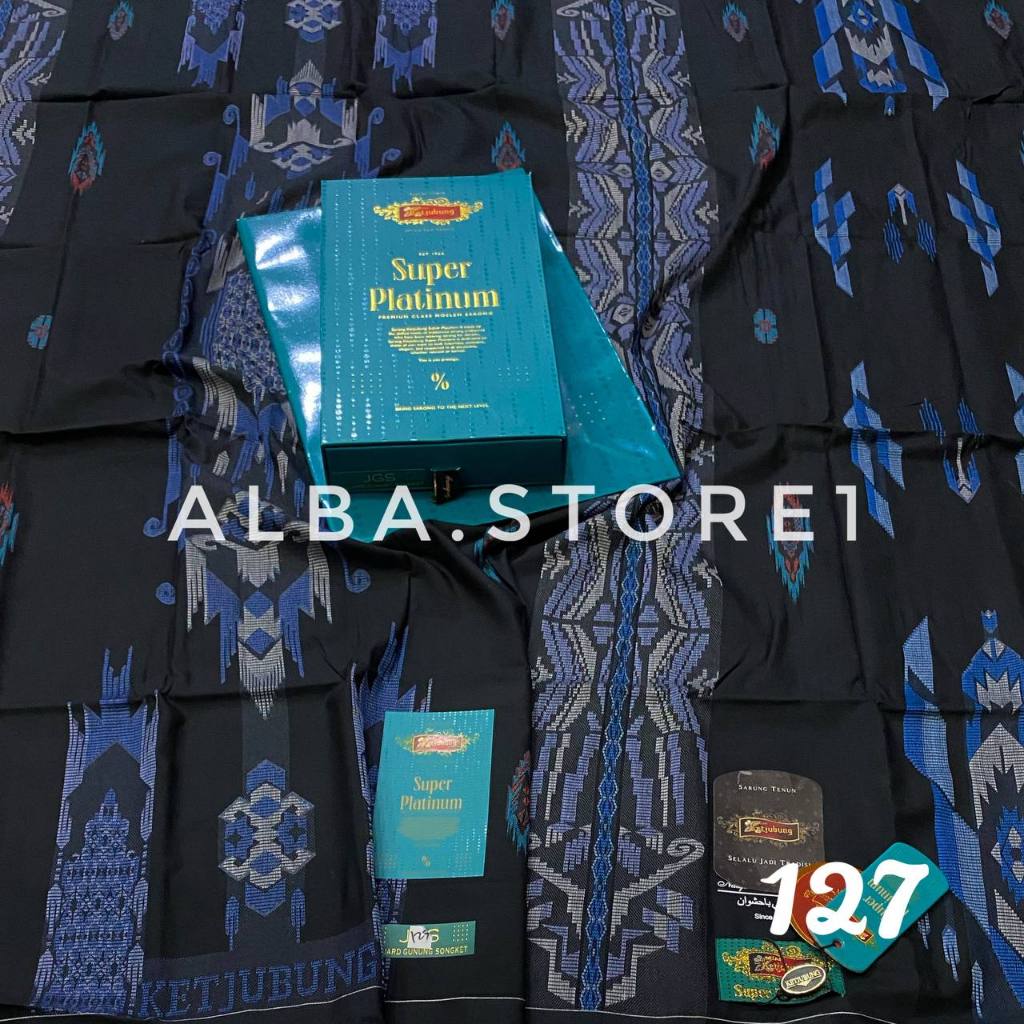 Sarung Ketjubung Super Platinum 100% Ori//Sarung kecubung Platinum Sarung kecubung Super Platinum Ja