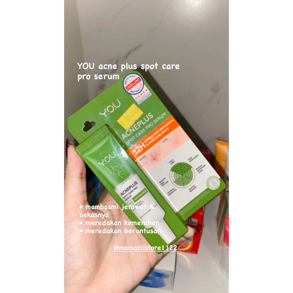 Acne Spot Care Serum - Perawatan Jerawat dan Bekas Jerawat, Kulit Kering