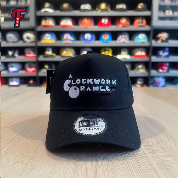Topi New Era x Stanley Kubrick Collab ClockWork Orange Black 9FORTY Hat Original
