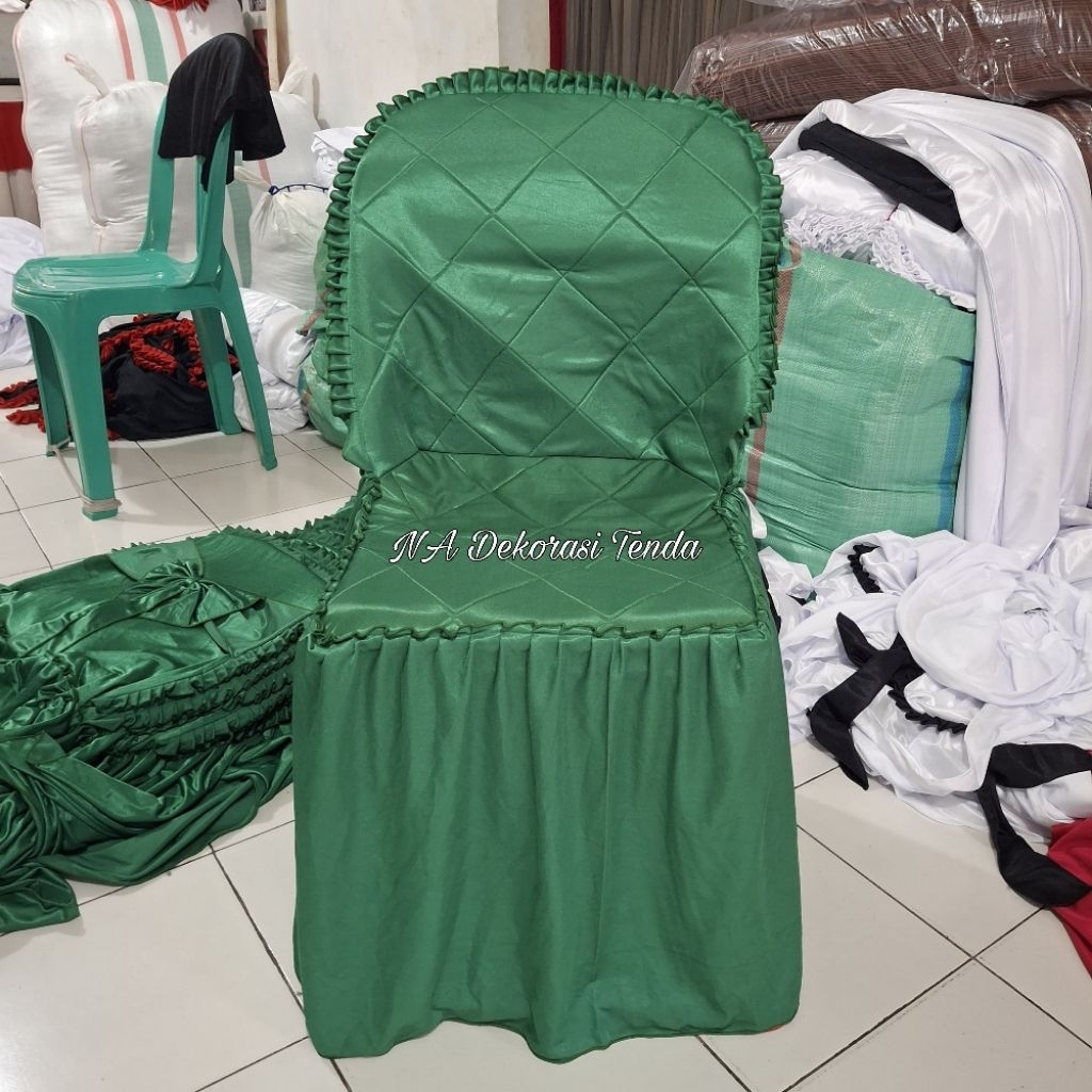 Sarung Kursi Twinpan / Sarung Kursi Plastik Twinpan Bahan Filamin