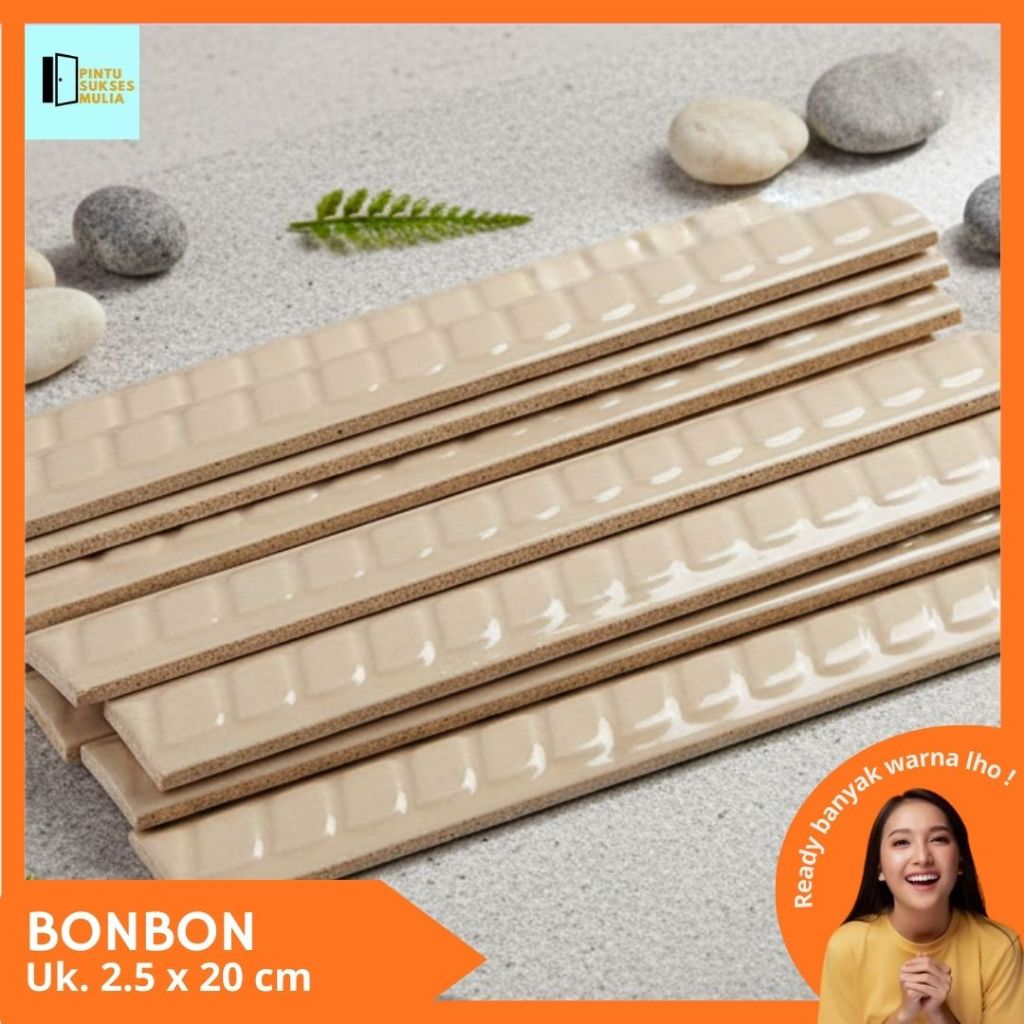 [ Bon Bon keramik ] Kuku Macan/ Kuku macan Ulir / Lis Keramik