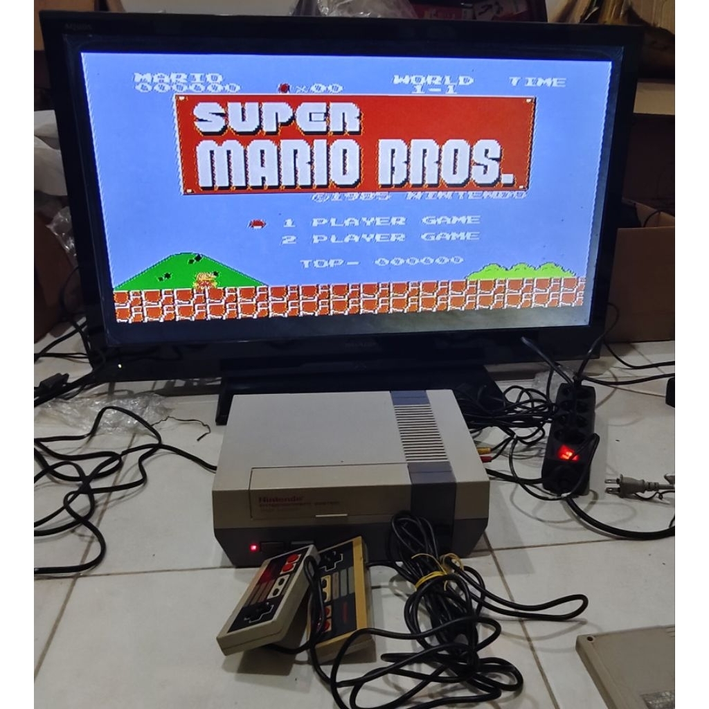 nintendo nes original jadul bonus kaset