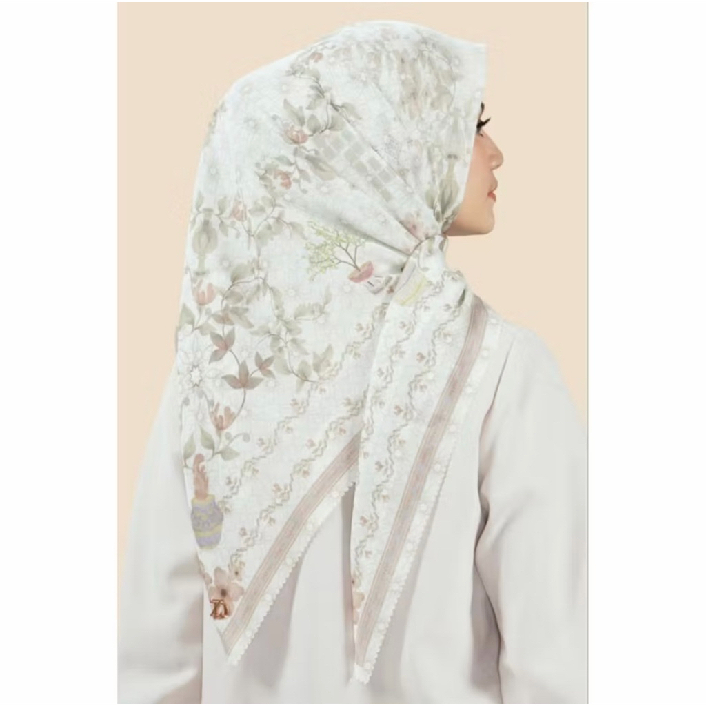 SALE Hijab Premium Zytadelia (ZD) scarve Dolce Series - Vanilla