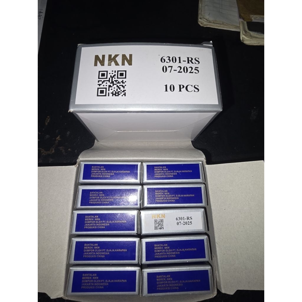 Lahar 6301 RS NKN Bearing 6301 NKN Original