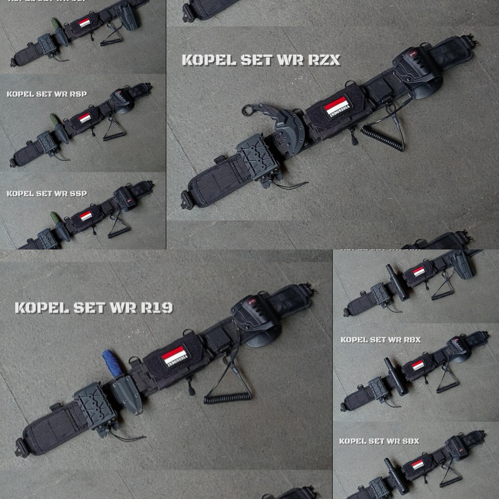 Kopel Set Tactical Lengkap