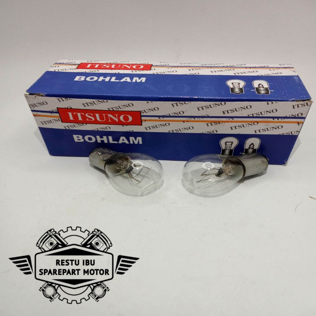 (PROMO 10PCS) BOHLAM LAMPU DEPAN SUPRA KAKI 3 ITSUNO 12V,30WAAT
