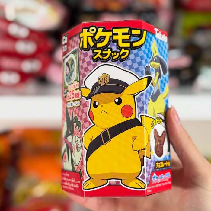 Tohato Pokémon Snack Chocolate Flavor (23g)