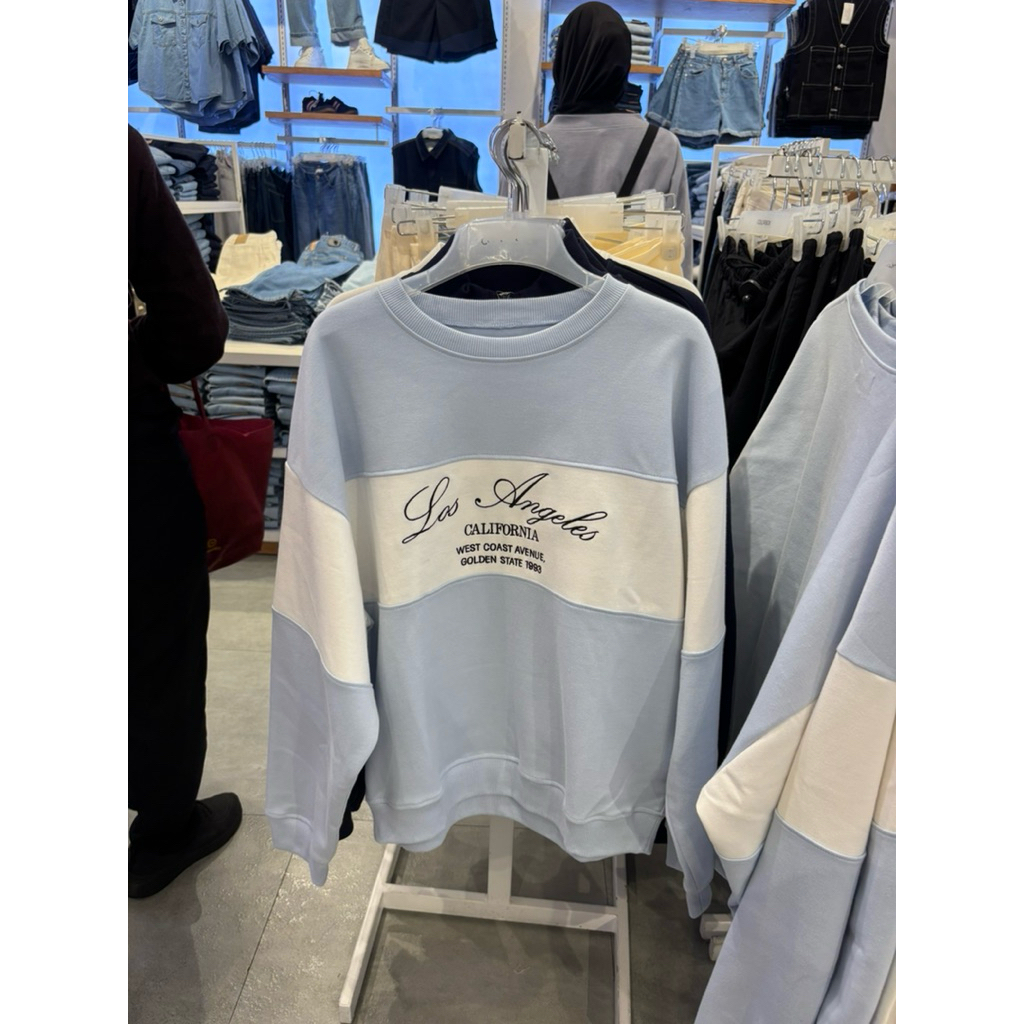 Sweatshirt Sweater Atasan Wanita Lengan Panjang Colorbox
