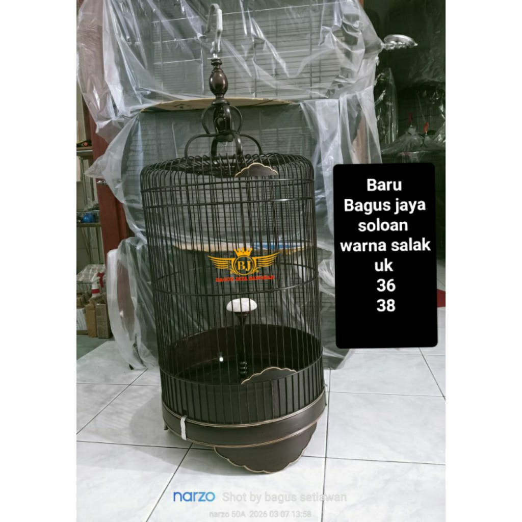 sangkar branjangan soloan alusan via gojek