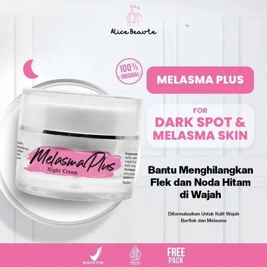 NC Melasma Plus KRIM MALAM FLEK MELASMA