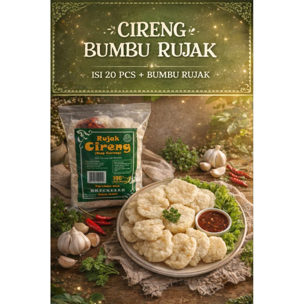 Cireng brexcelle / Rujak cireng